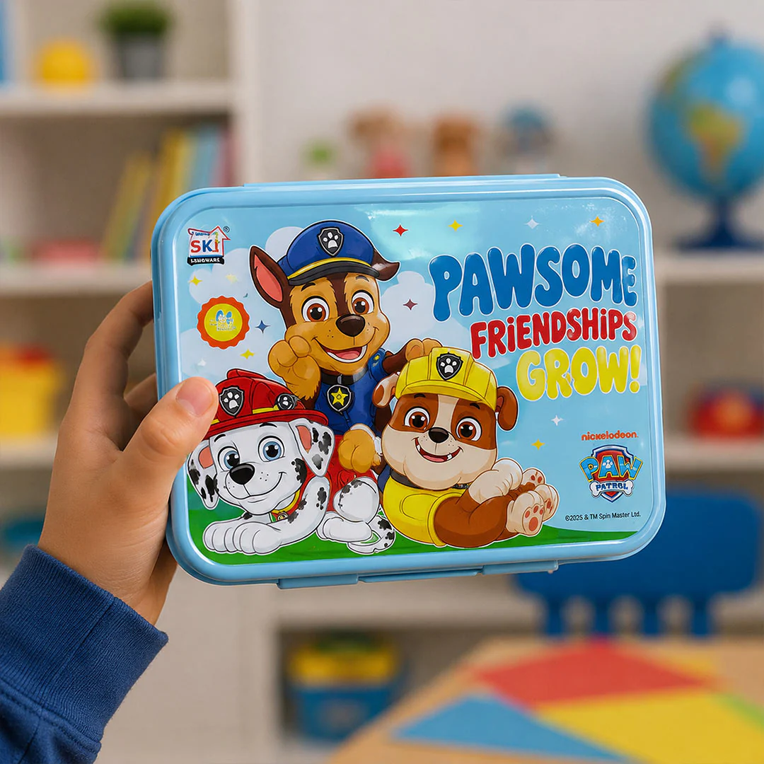 Personalized Paw Patrol Kids Lunch Box | Cute School Tiffin Gift for Kids - 550ml - Image 3