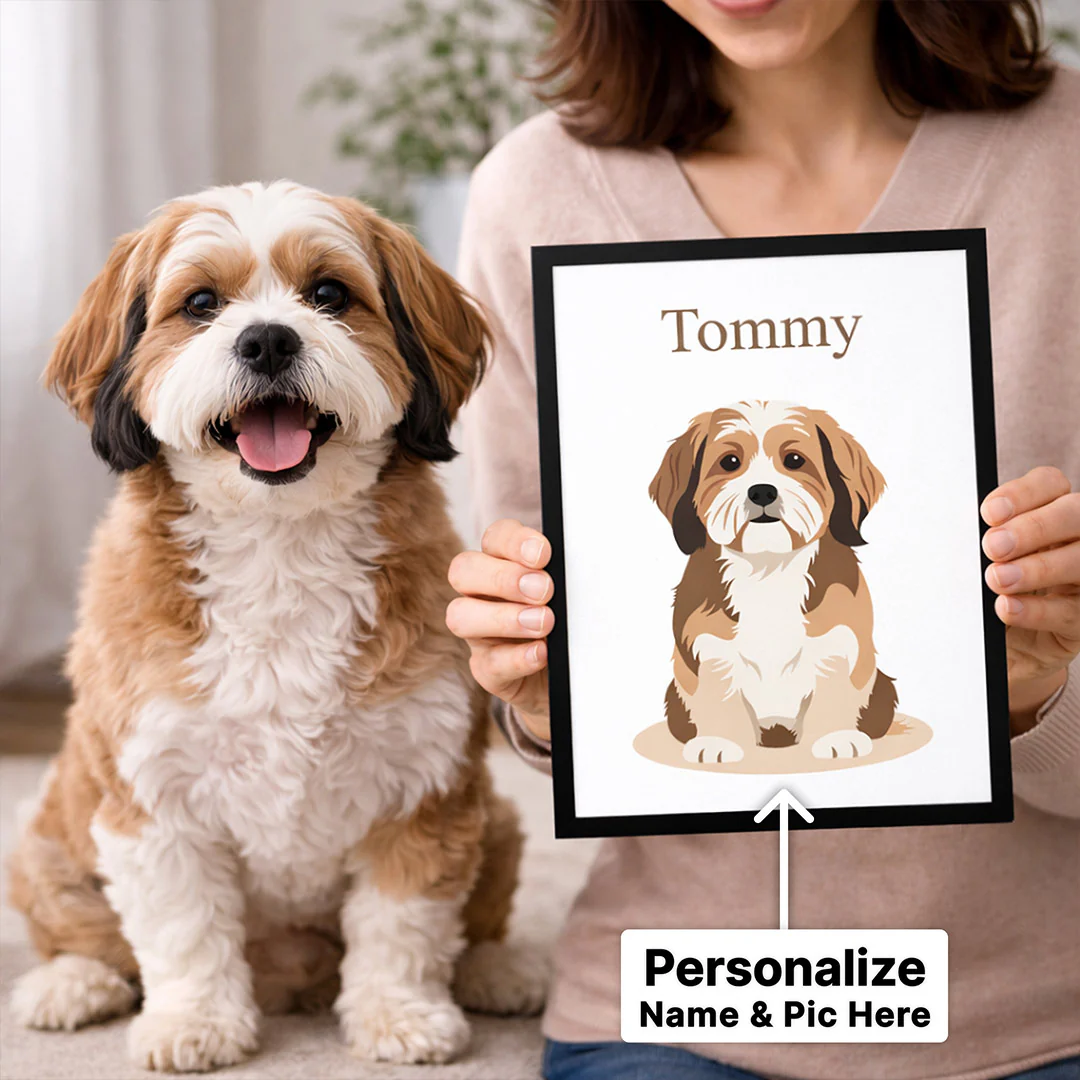 Personalized Pet Portrait Frame - Image 2