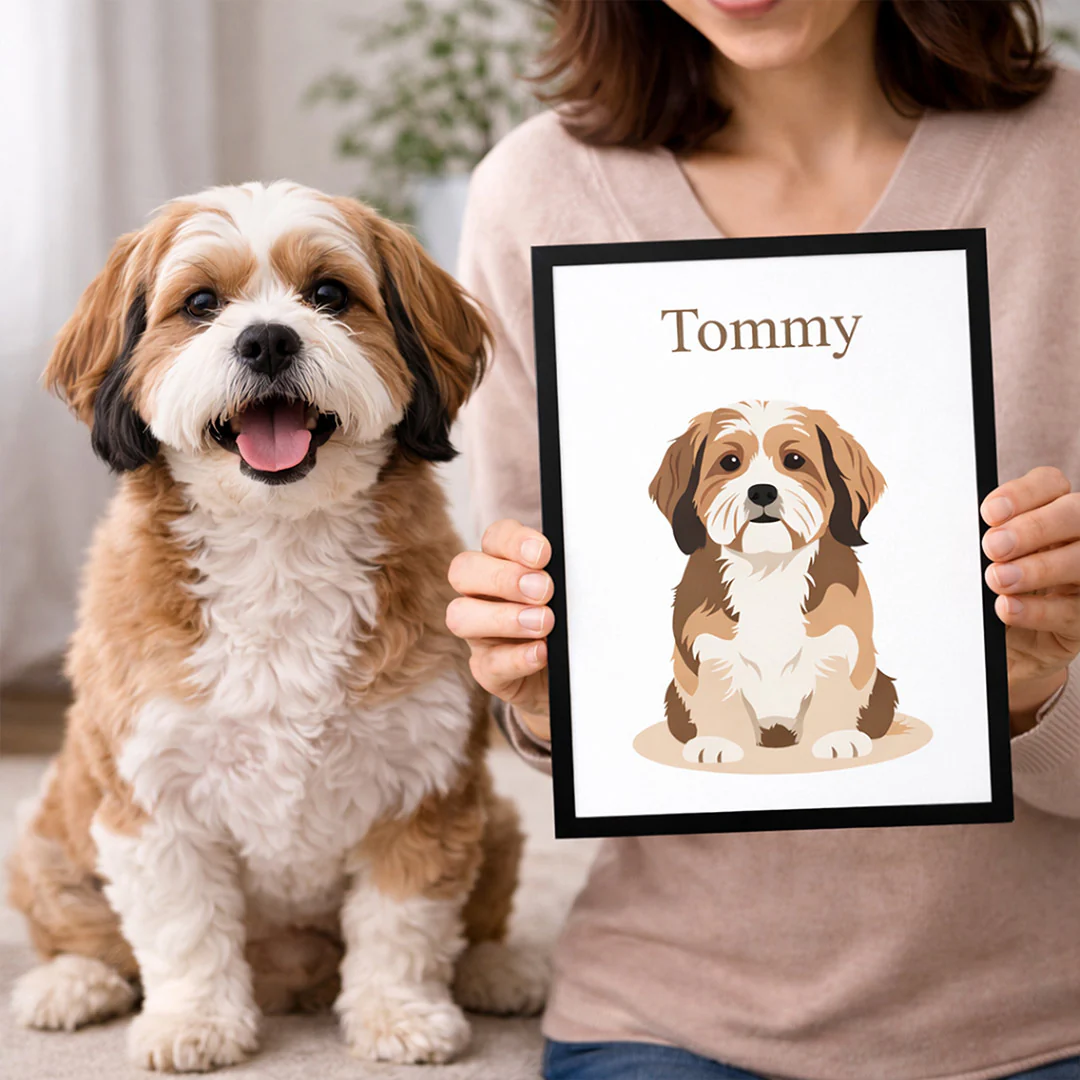 Personalized Pet Portrait Frame - Image 4