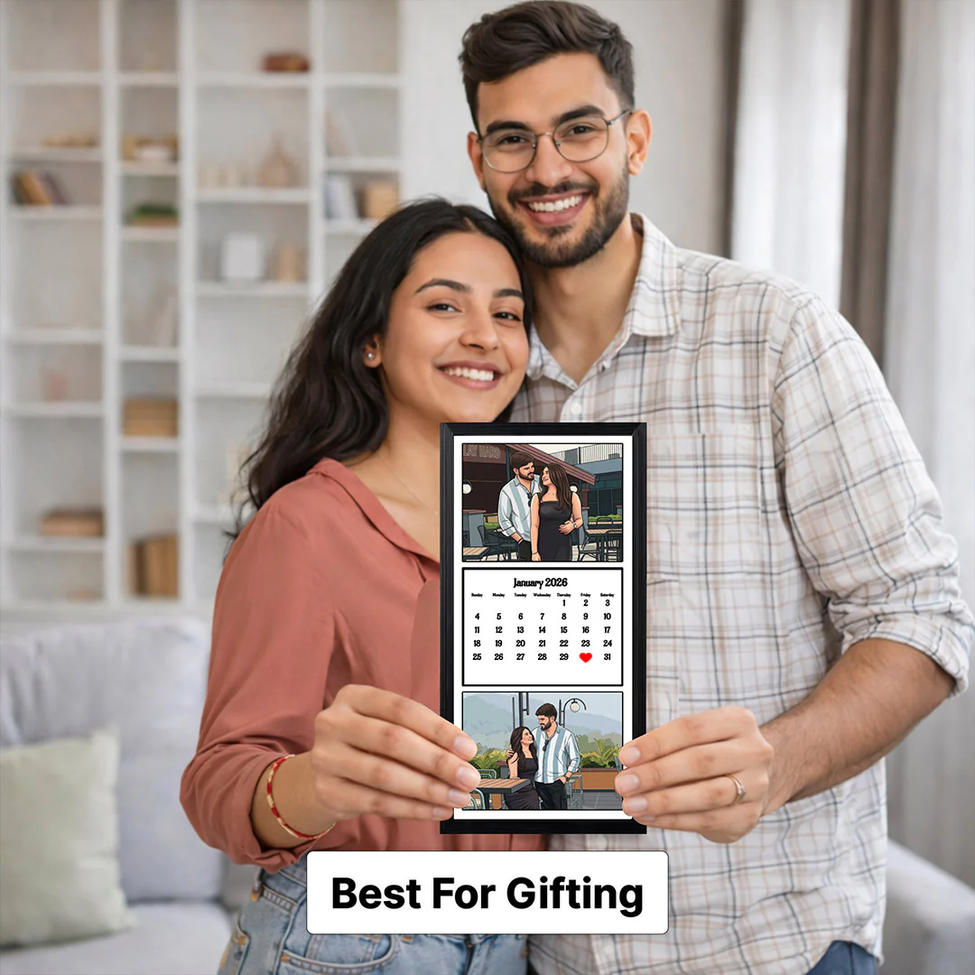 Personalized Photo Calendar Frame-6x12" - Image 5