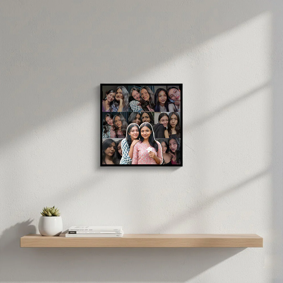 Personalized Photo Collage Frame – Custom Picture Wall Frame