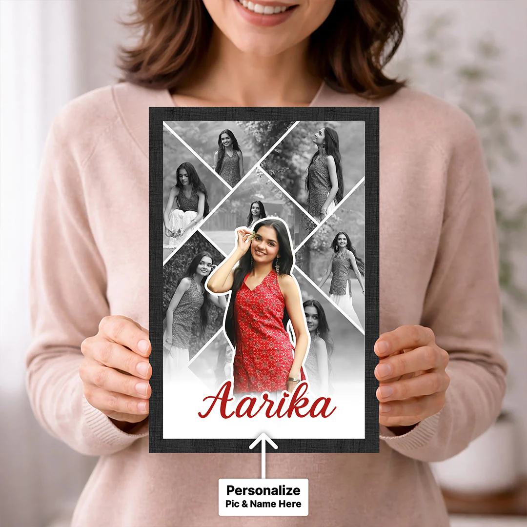 Personalized Photo Collage Wall Frame | Aesthetic Memory Picture Frame Gift - Image 2