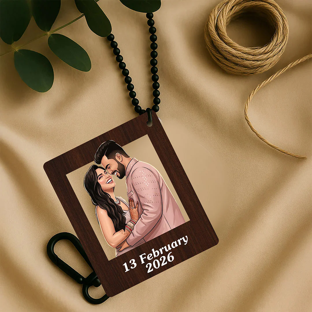 Personalized Photo Cutout Car Hanging-2.5x3" - Image 5