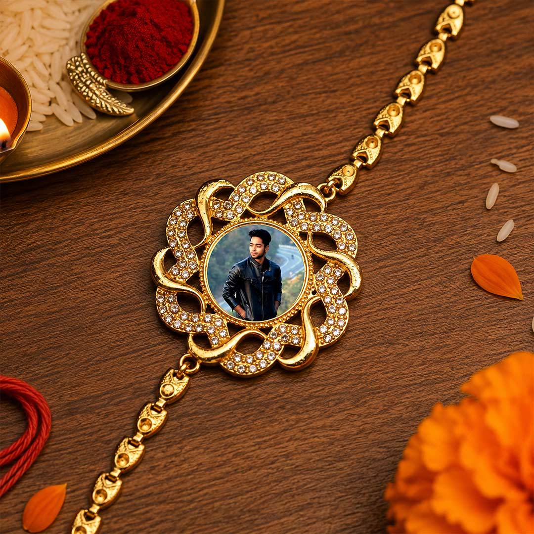 Personalized Photo Bracelet- A Memorable Gift For Brother - Image 2