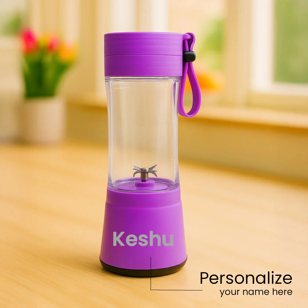 Personalized Portable Electric USB Blender Bottle - Image 2