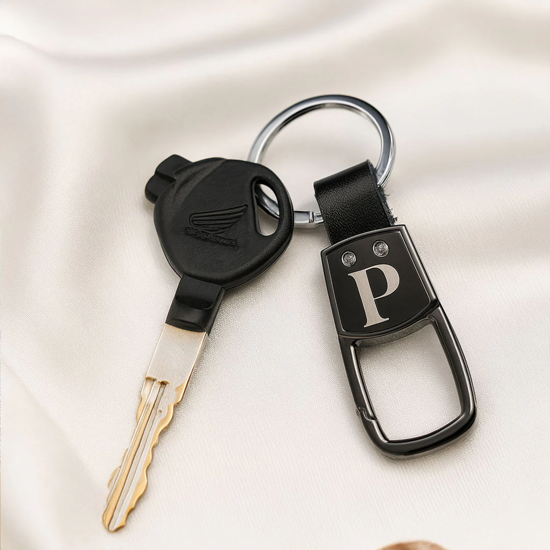 Personalized Premium Initial Keychain - Image 3