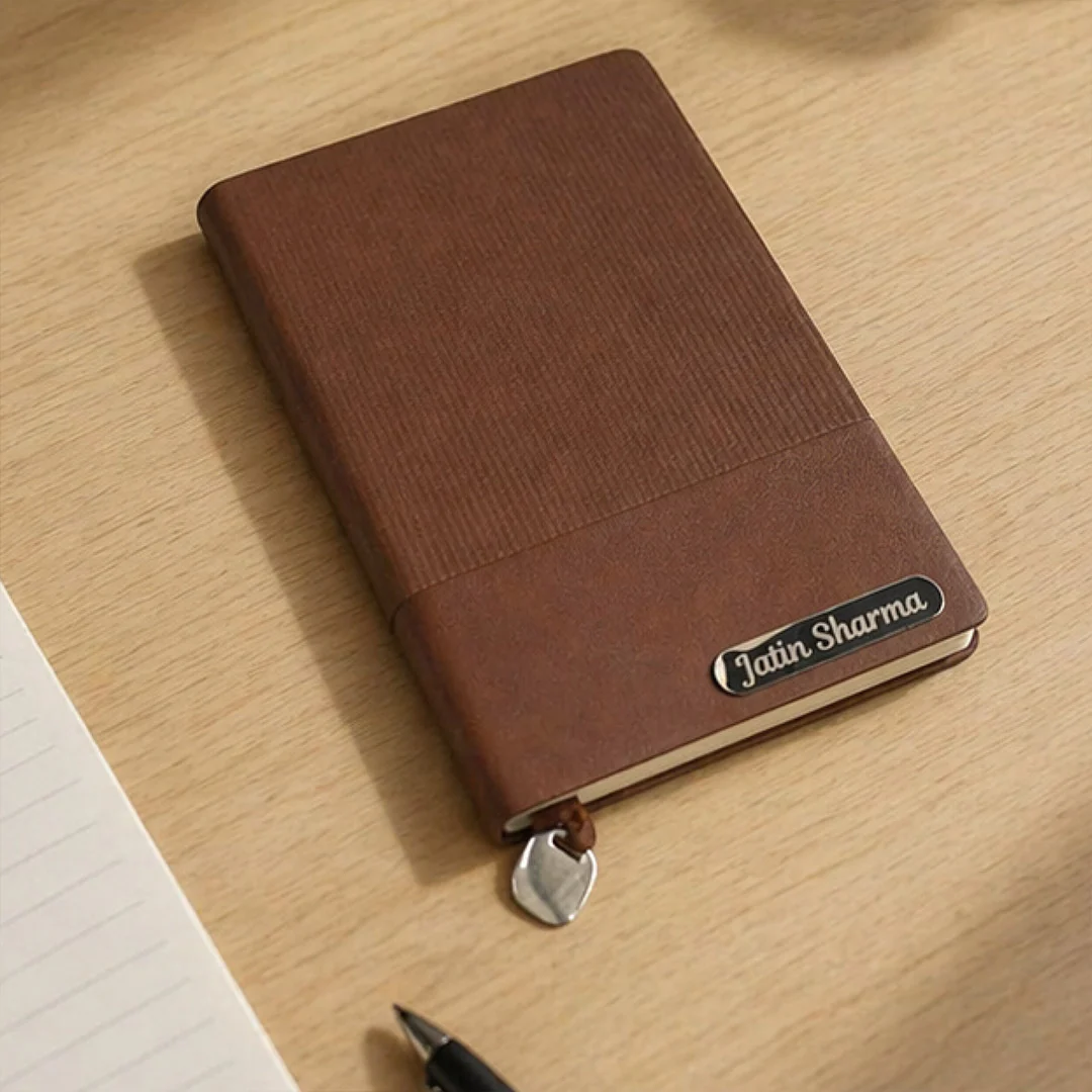 Personalized Premium Leather Diary | Executive Notebook Gift for Men & Women