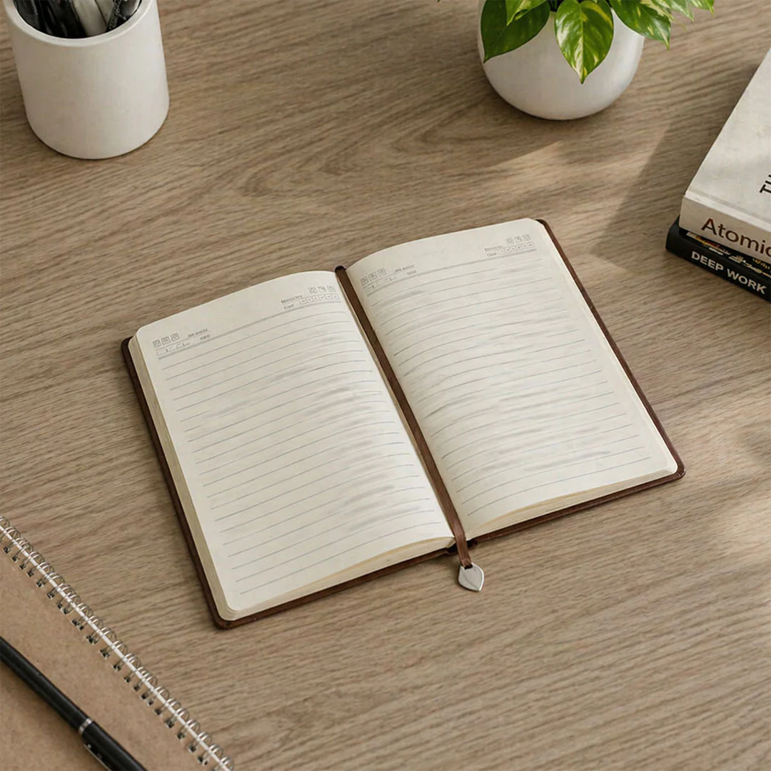 Personalized Premium Leather Diary | Executive Notebook Gift for Men & Women - Image 5