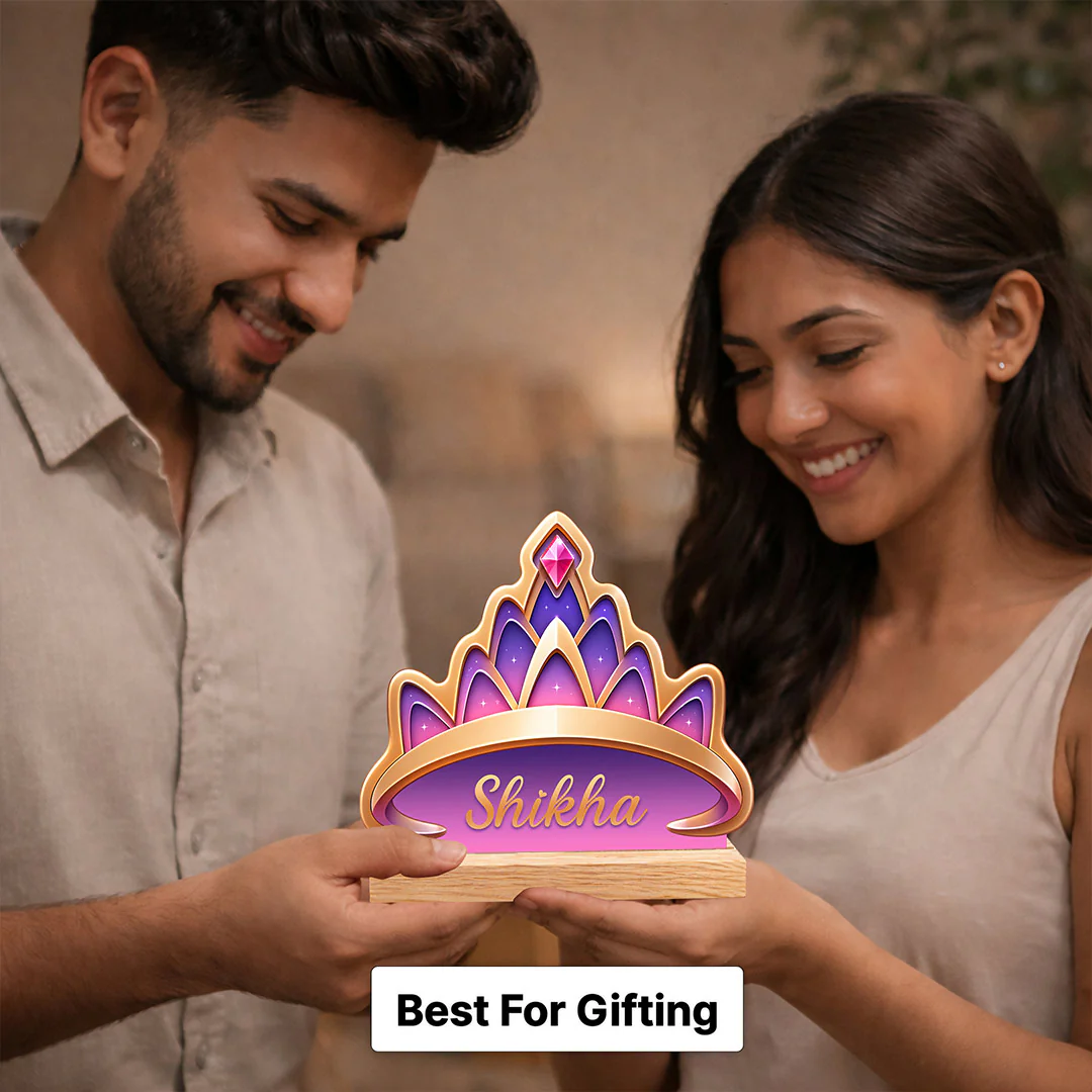 Personalized Princess Crown Name Stand(6") - Image 5