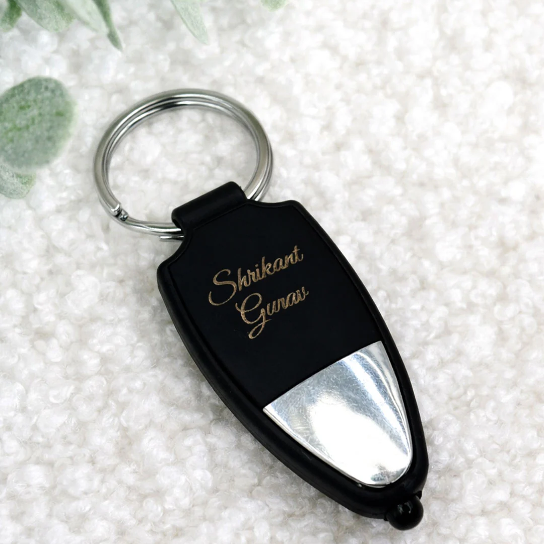 Personalized RGB Glow Name Keychain – Multicolor LED Light - Image 10
