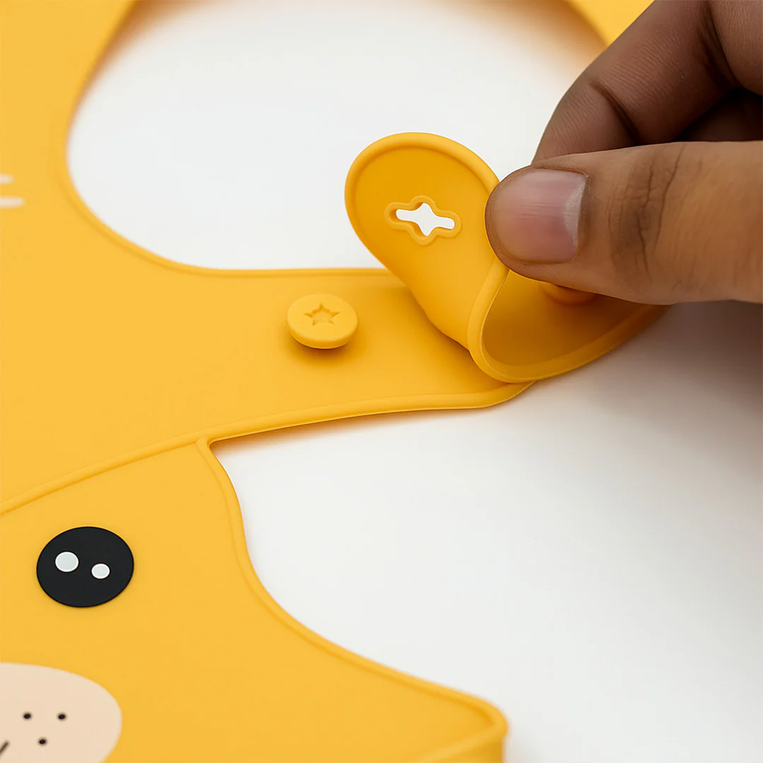 Personalized Silicone Baby Bib - Image 4