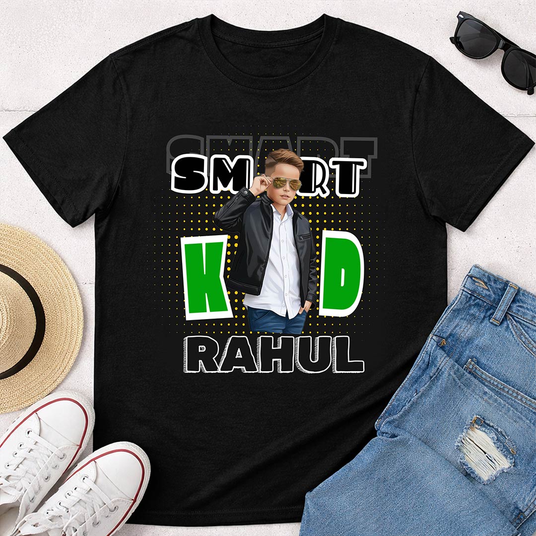 Personalized Smart Kid Boys T-Shirt