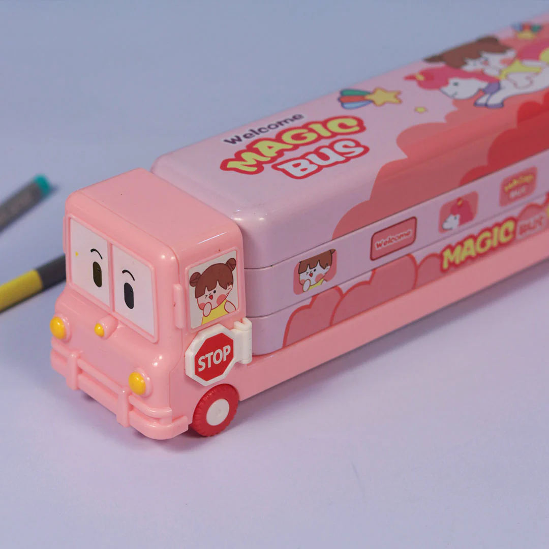 Personalized Space Bus Pencil Box - Image 7