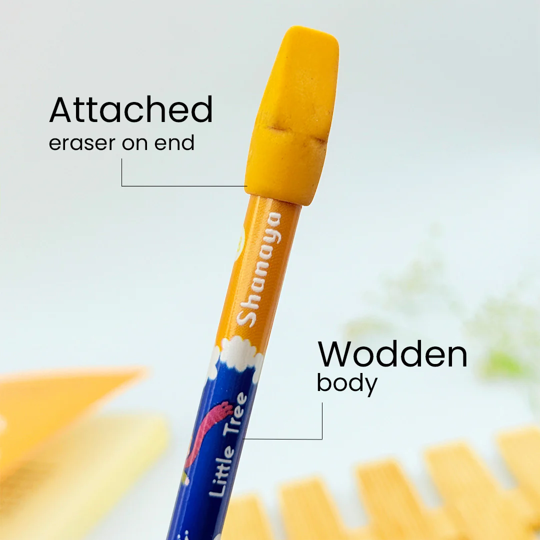 Personalized Space & Ocean Pencil With Eraser -Set of 12 - Image 5