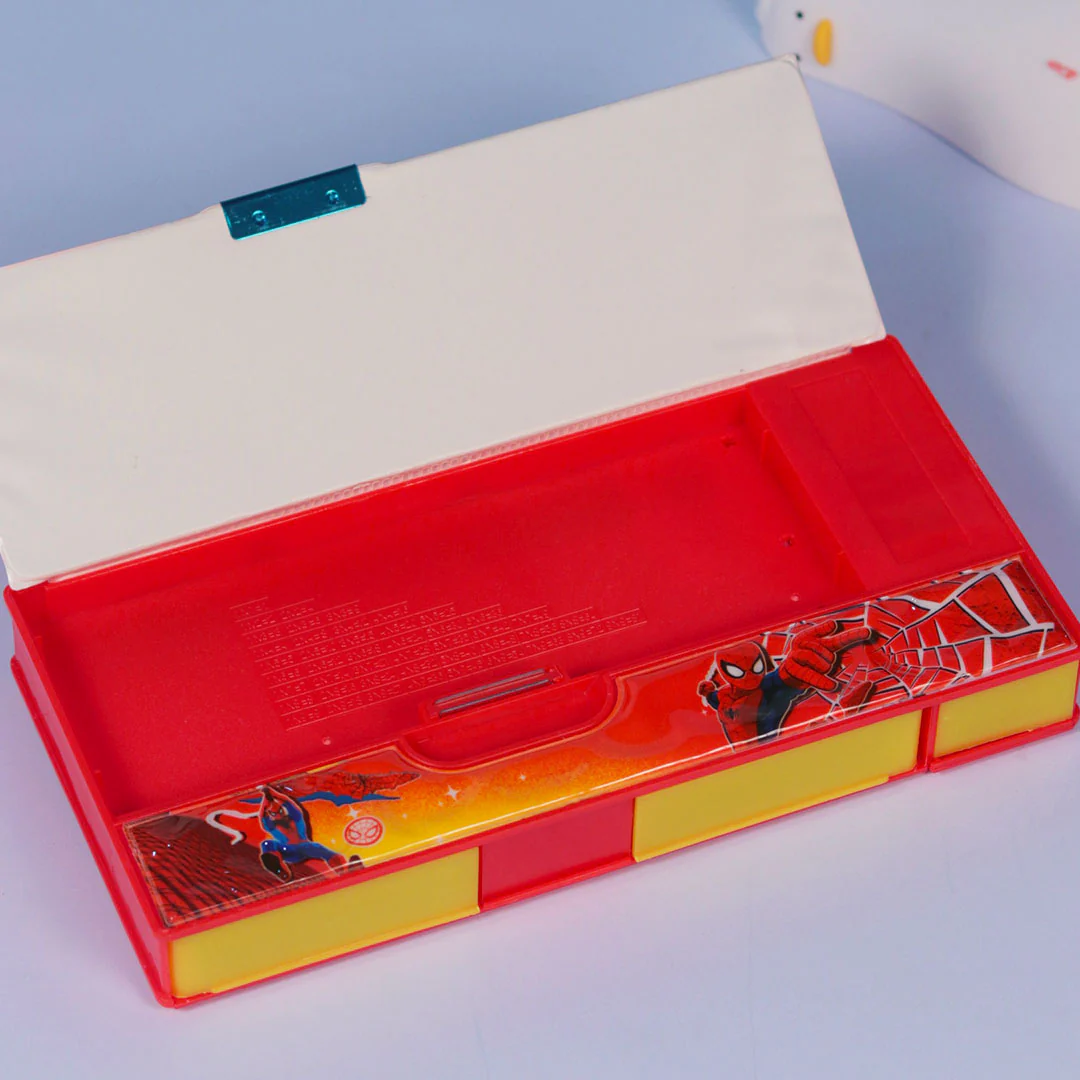 Personalized Spiderman Pencil Box(Set 1, Red) - Image 9