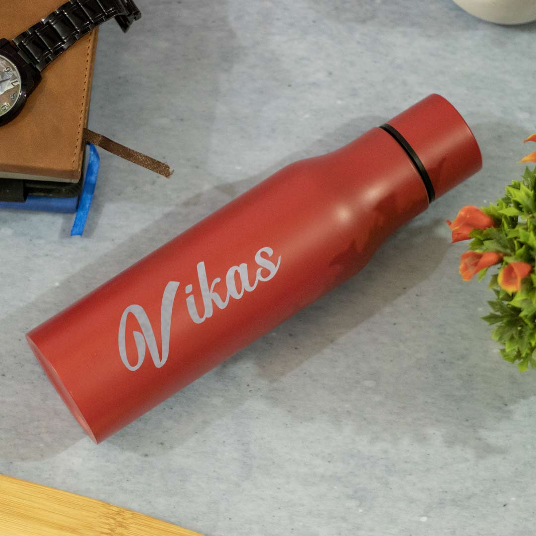 Personalized Stainless Steel Fridge Water Bottle 500ml - Image 7