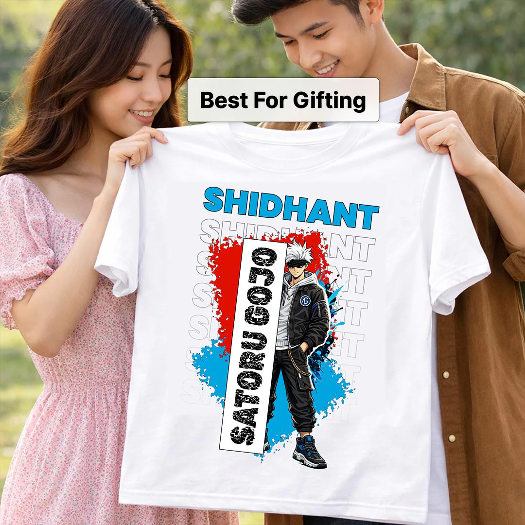 Personalized Street Anime Name T-Shirt - Image 3