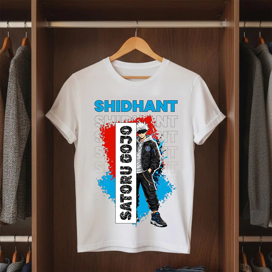 Personalized Street Anime Name T-Shirt - Image 4