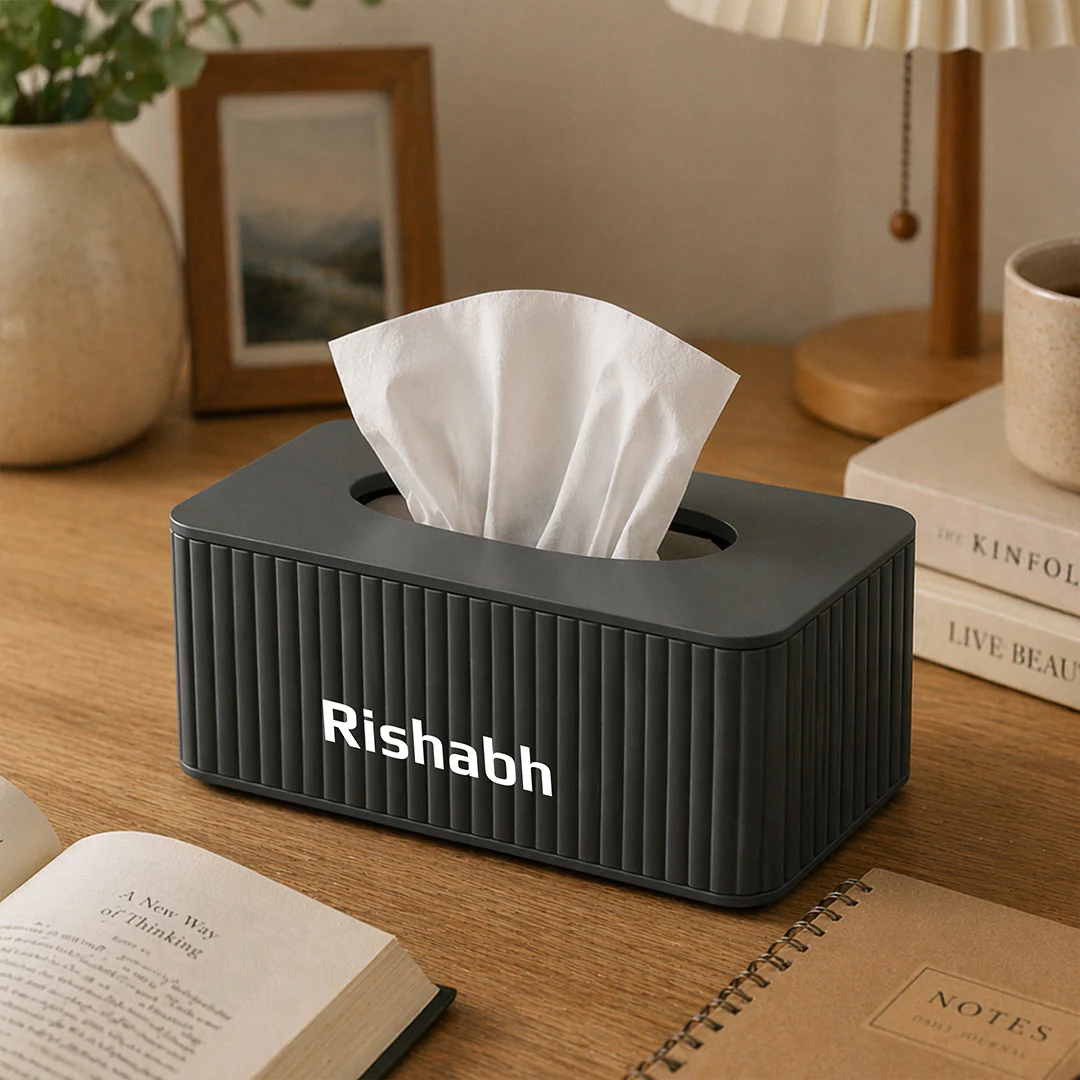 Personalized Tissue Holder Box