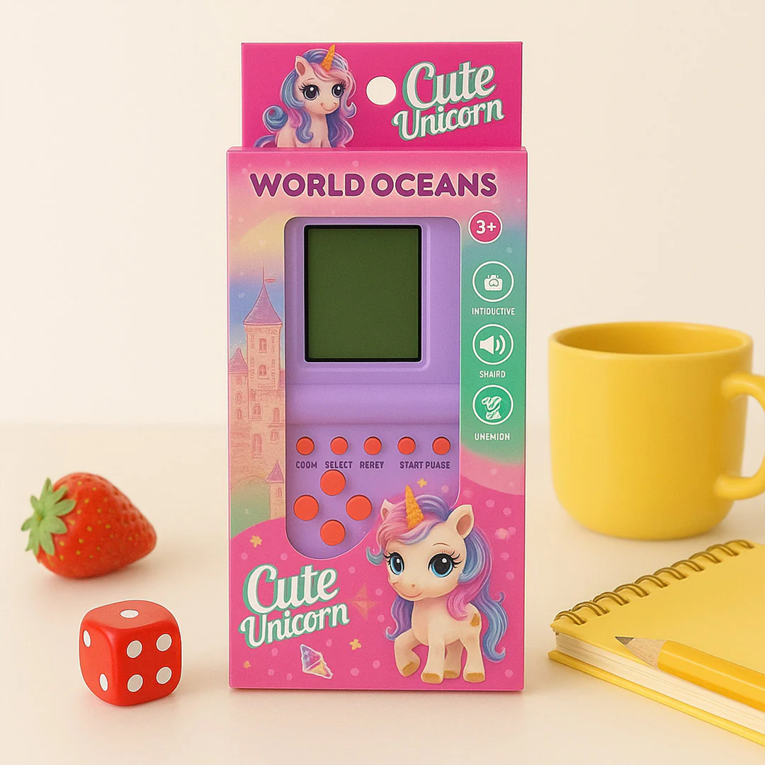 Personalized Unicorn Brick Console Game - Image 2