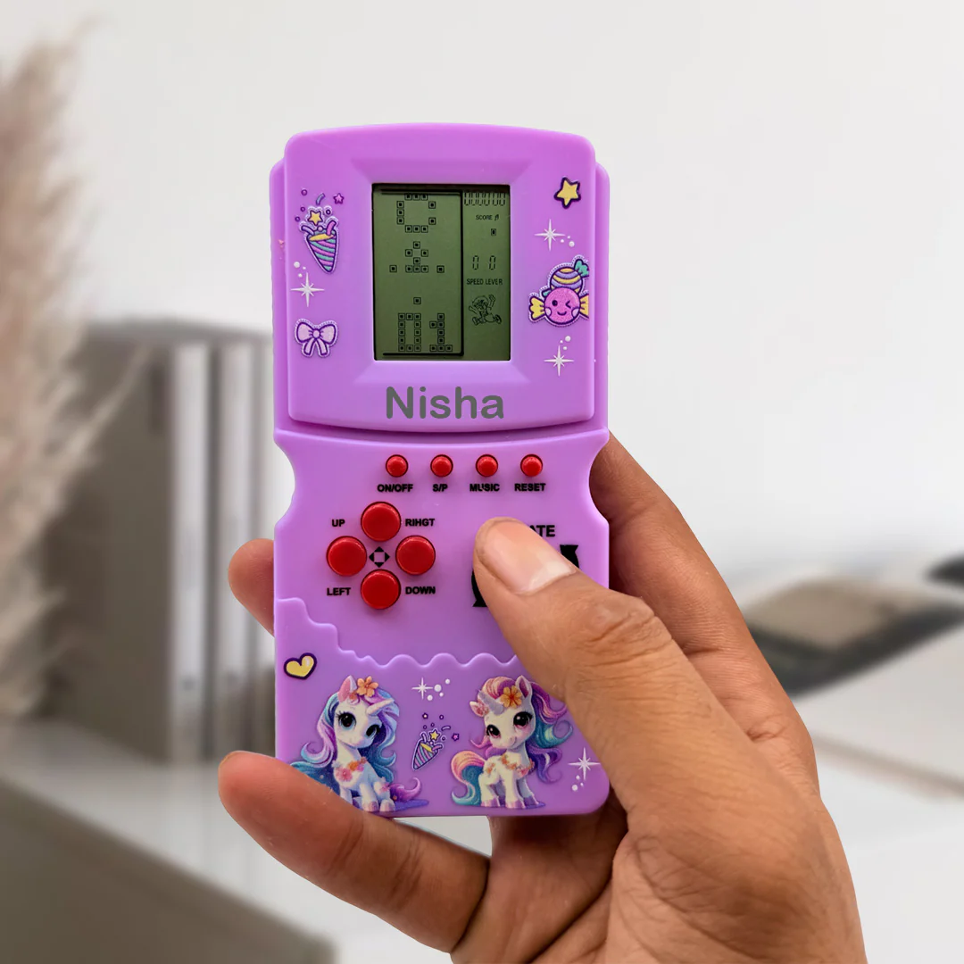 Personalized Unicorn Brick Console Game - Image 5