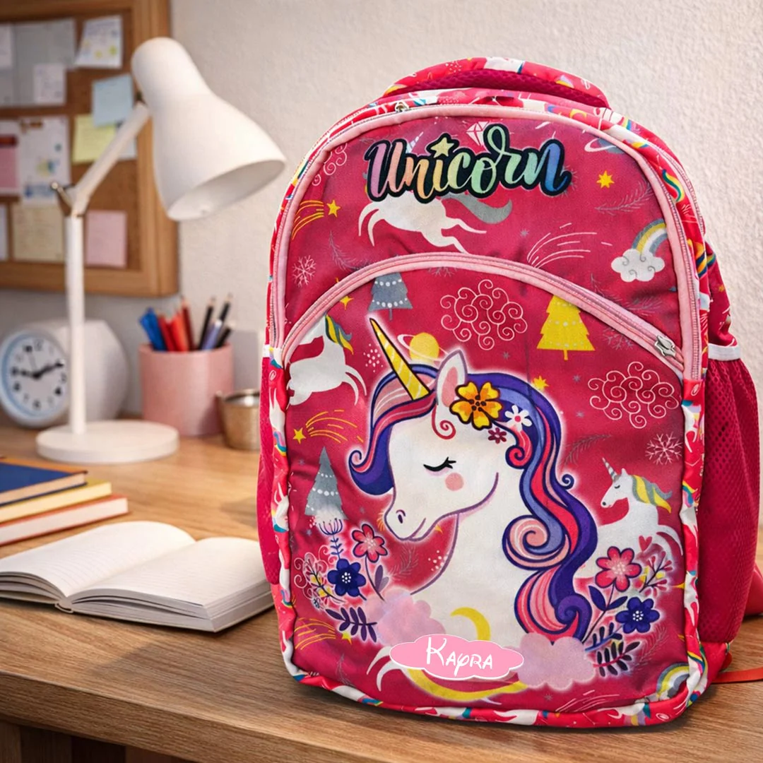 Personalized Unicorn School Backpack for Girls - Image 4