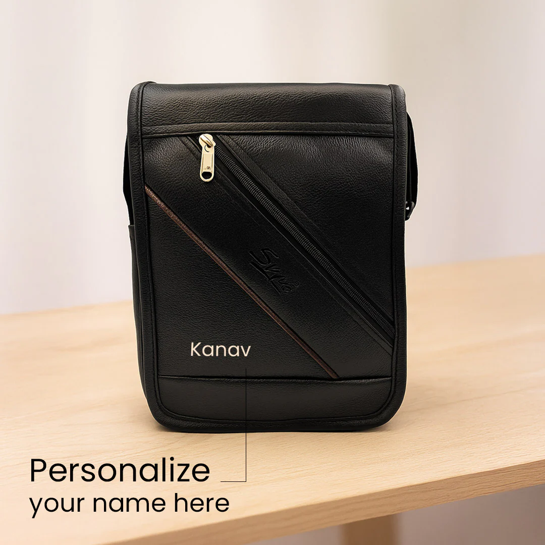 Personalized Unisex Side Bag - Image 2
