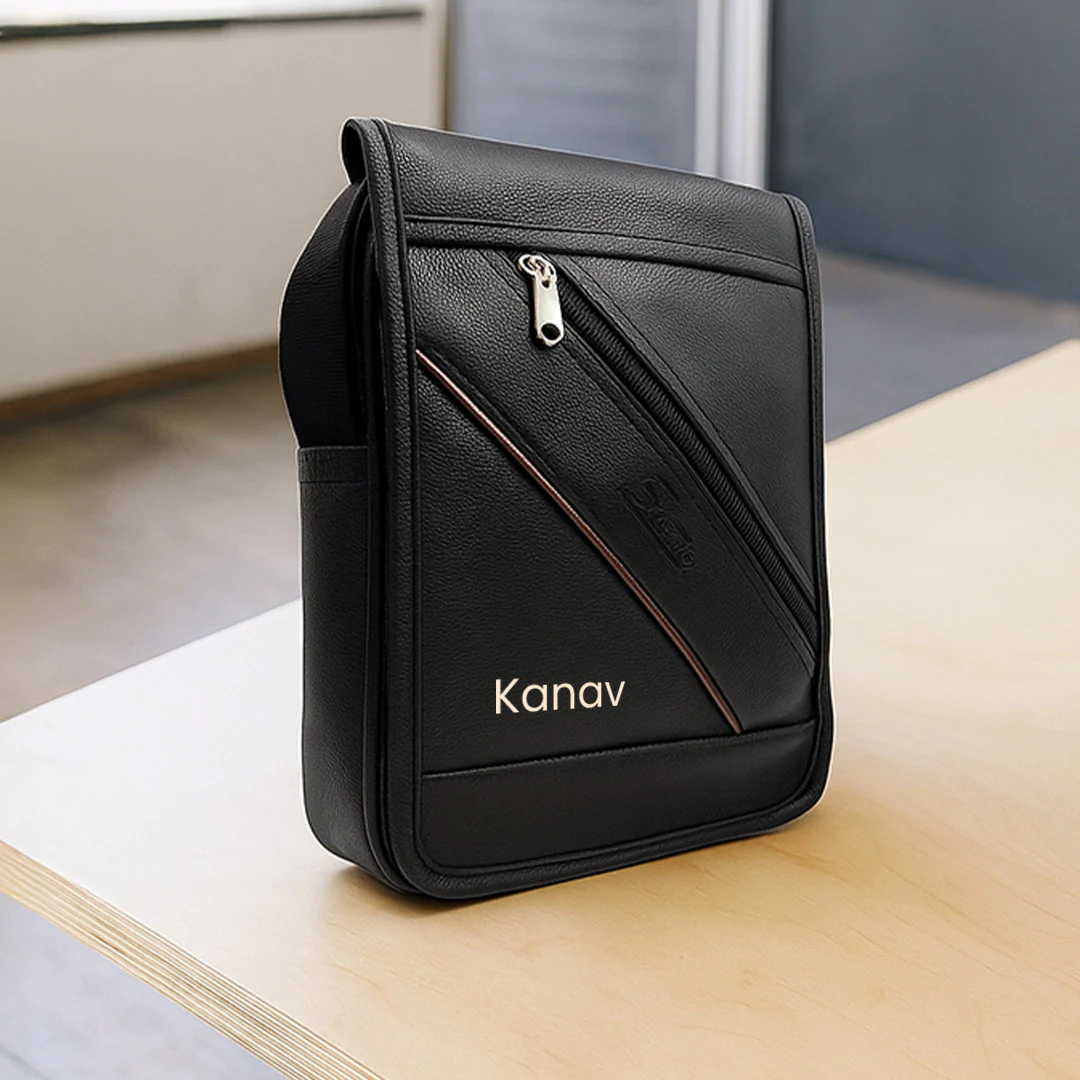 Personalized Unisex Side Bag - Image 5