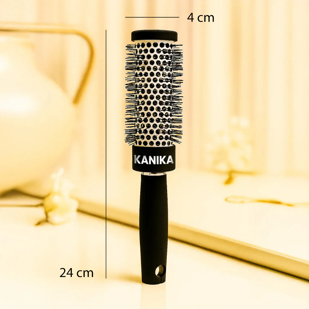 Personalized VEGA Round Hair Brush - E16-PRB - Image 3
