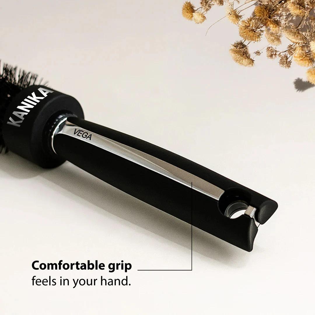 Personalized VEGA Round Hair Brush - E16-PRB - Image 5