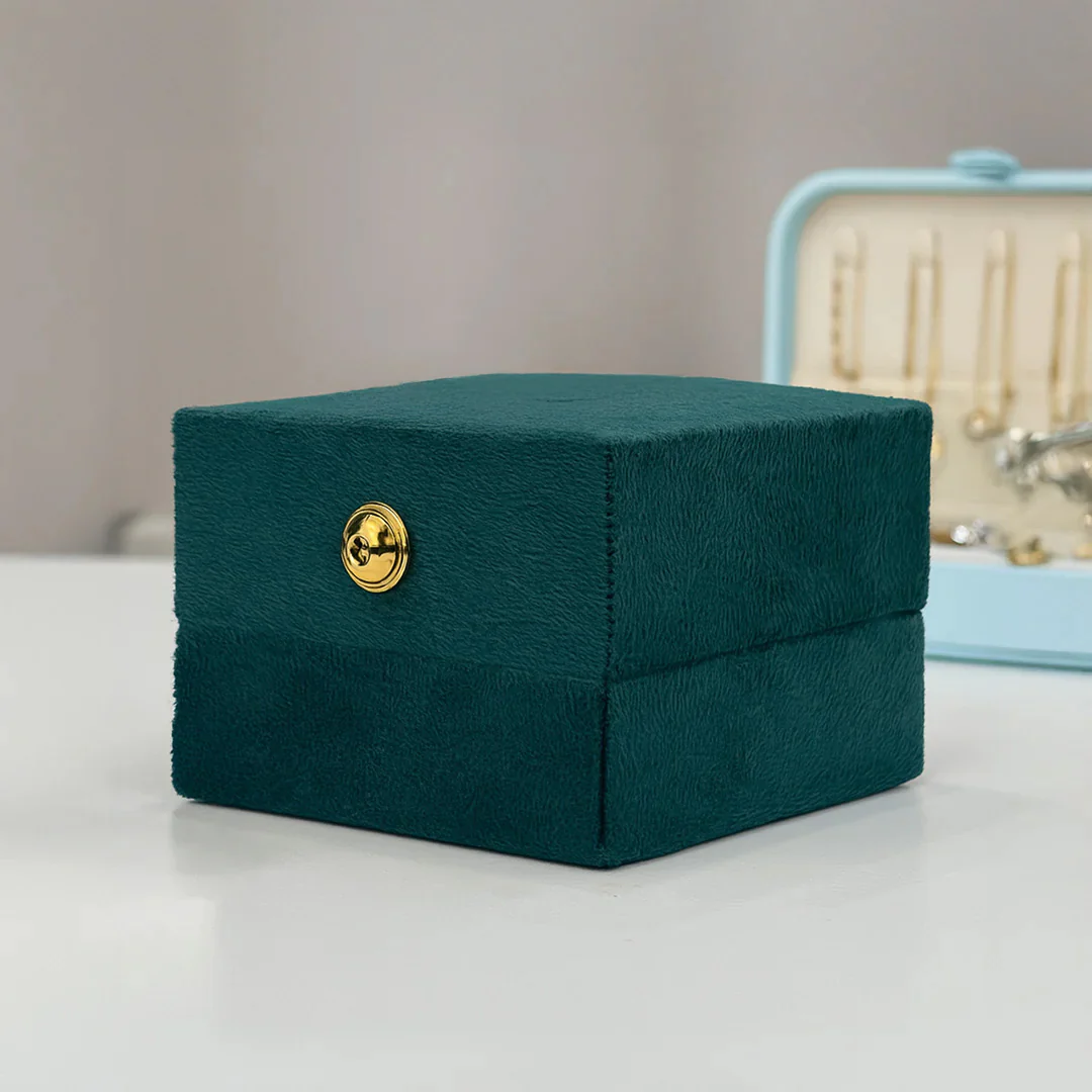 Personalized Velvet Ring Box - Image 3
