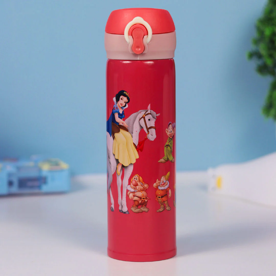 Personalized Pink Water Bottles for Kids -350 ML - Image 10
