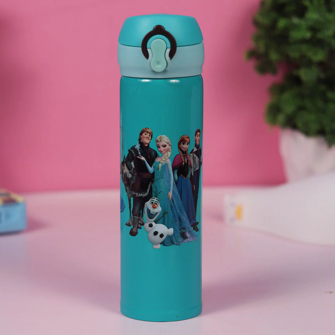Personalized Pink Water Bottles for Kids -350 ML - Image 11