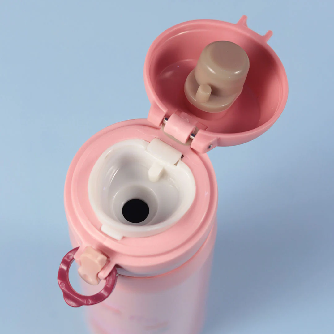 Personalized Pink Water Bottles for Kids -350 ML - Image 16