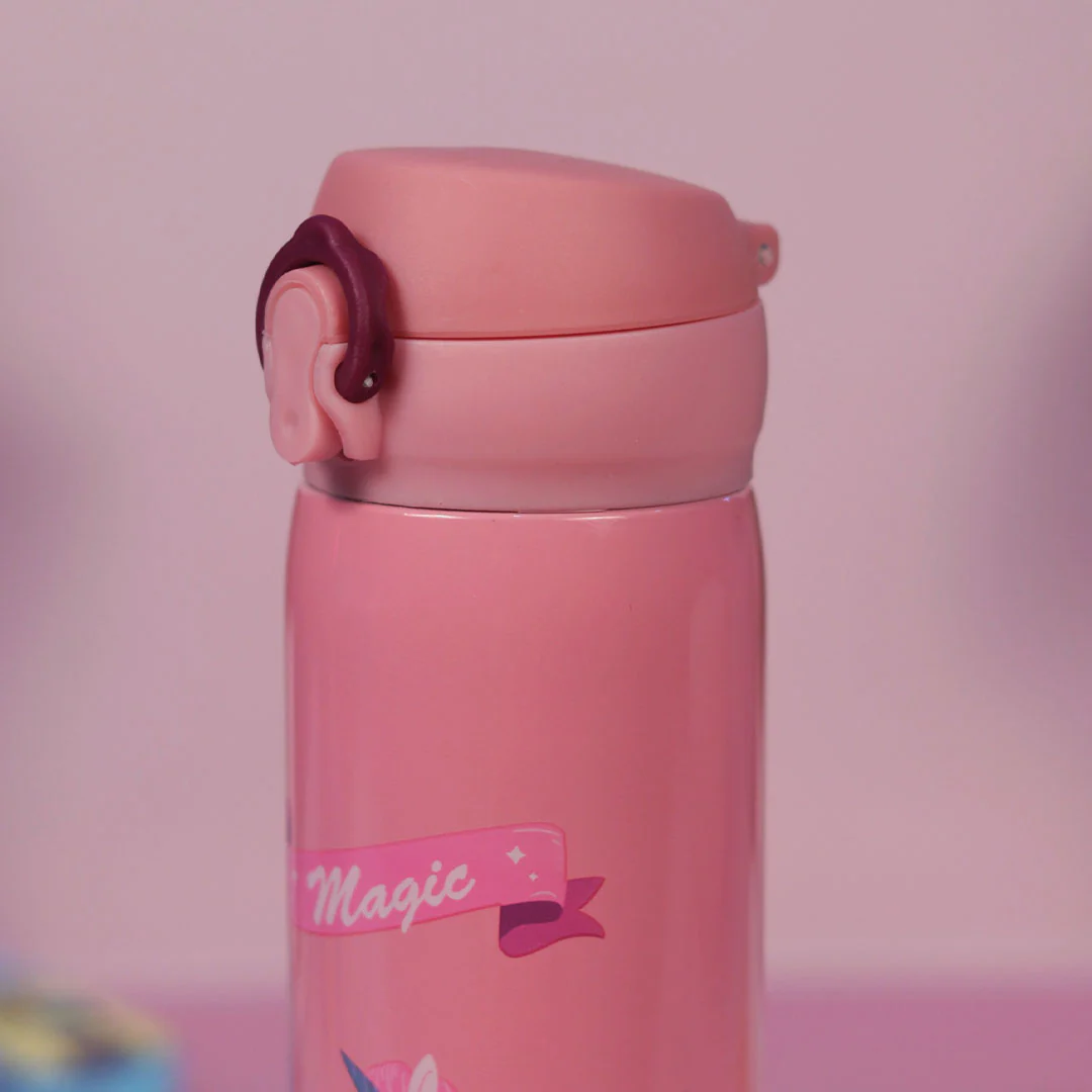 Personalized Pink Water Bottles for Kids -350 ML - Image 21