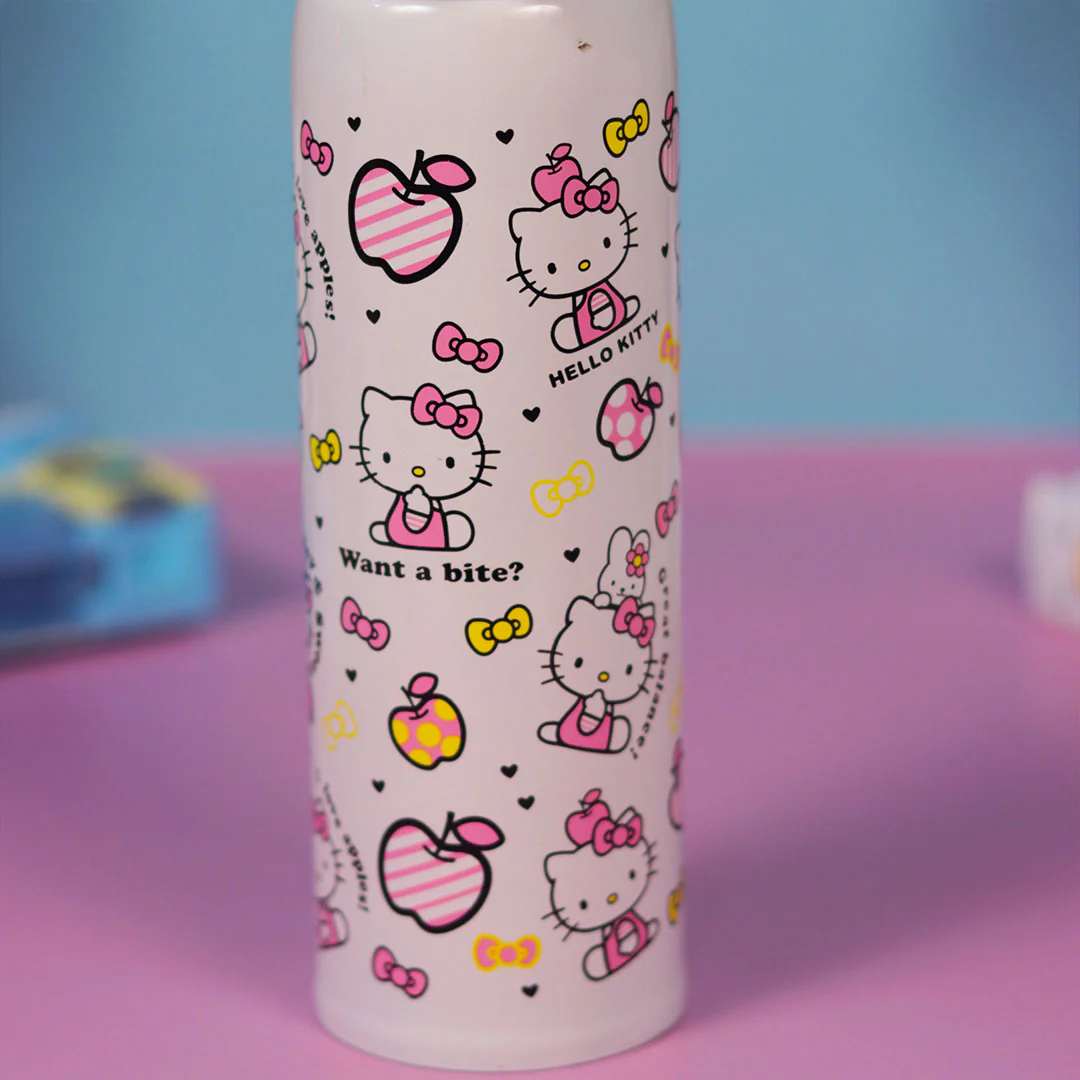 Personalized Pink Water Bottles for Kids -350 ML - Image 26