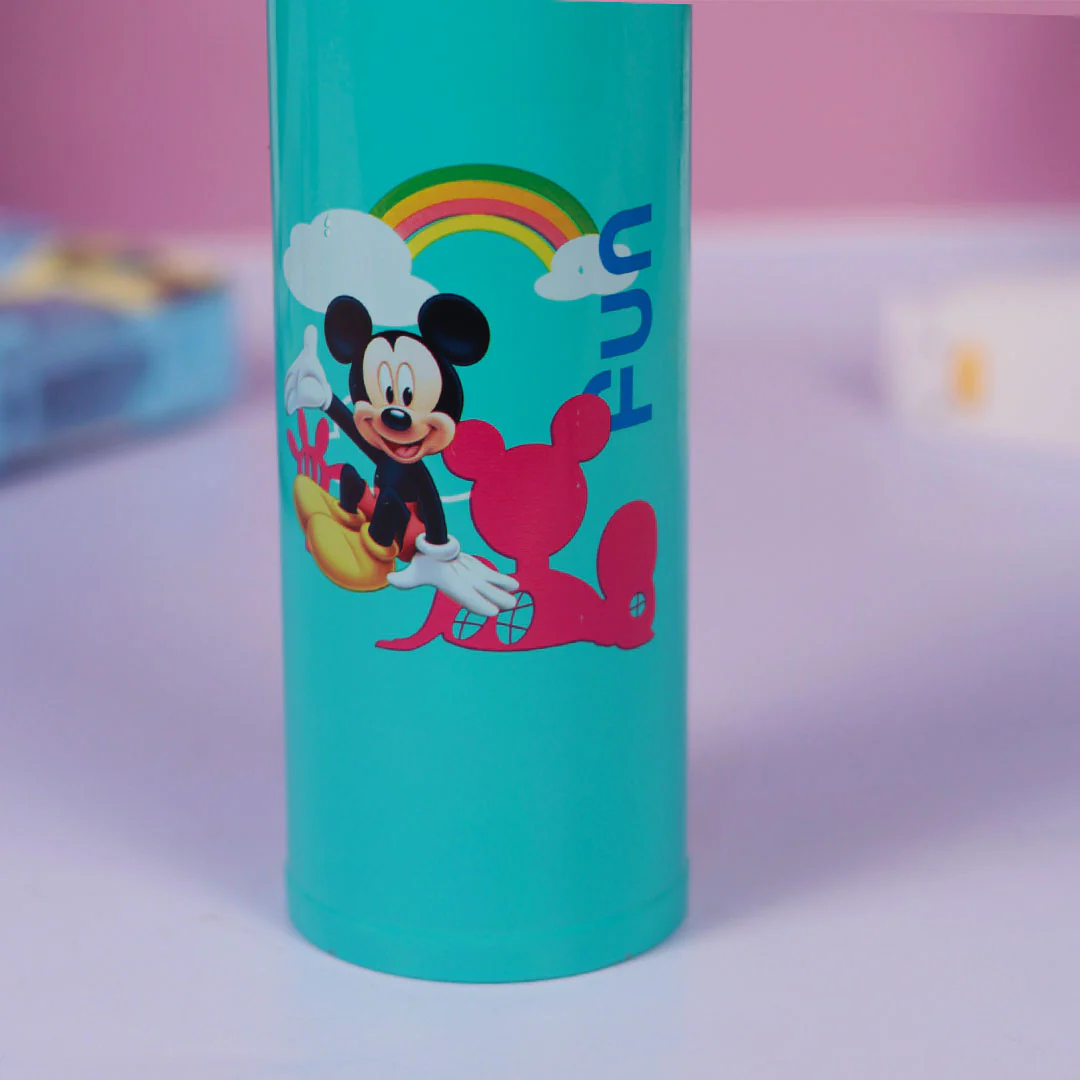 Personalized Pink Water Bottles for Kids -350 ML - Image 28
