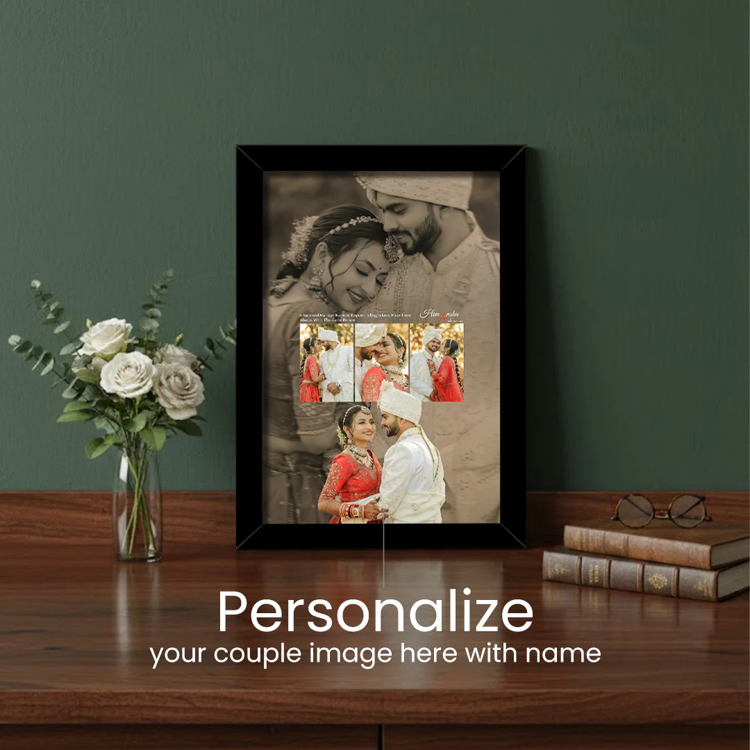Personalized Wedding Photo Frame - Image 2