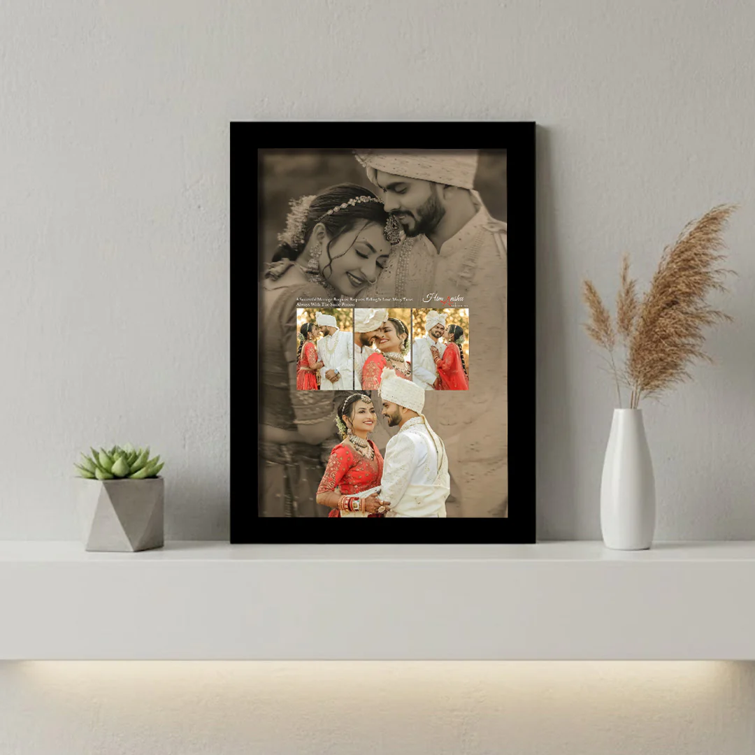 Personalized Wedding Photo Frame - Image 5