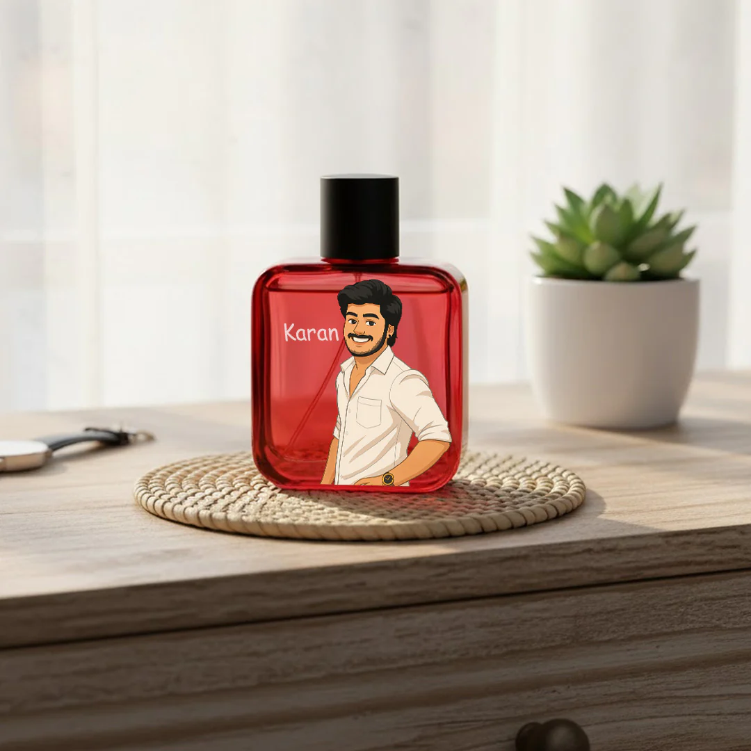 Personalized Wild Stone-Inspired Perfume Bottle - Image 3