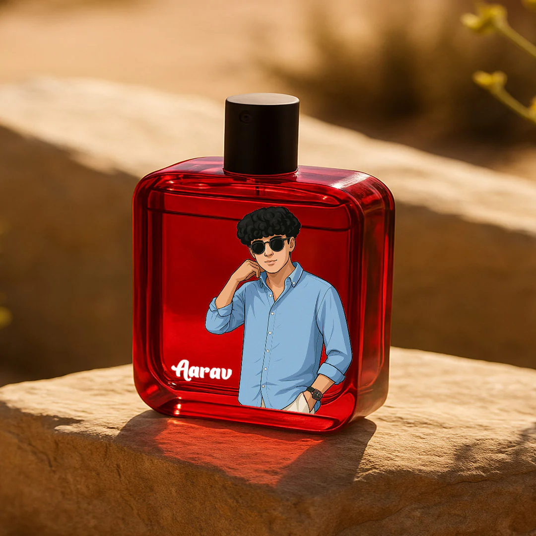 Personalized Wild Stone-Inspired Perfume Bottle - Image 7