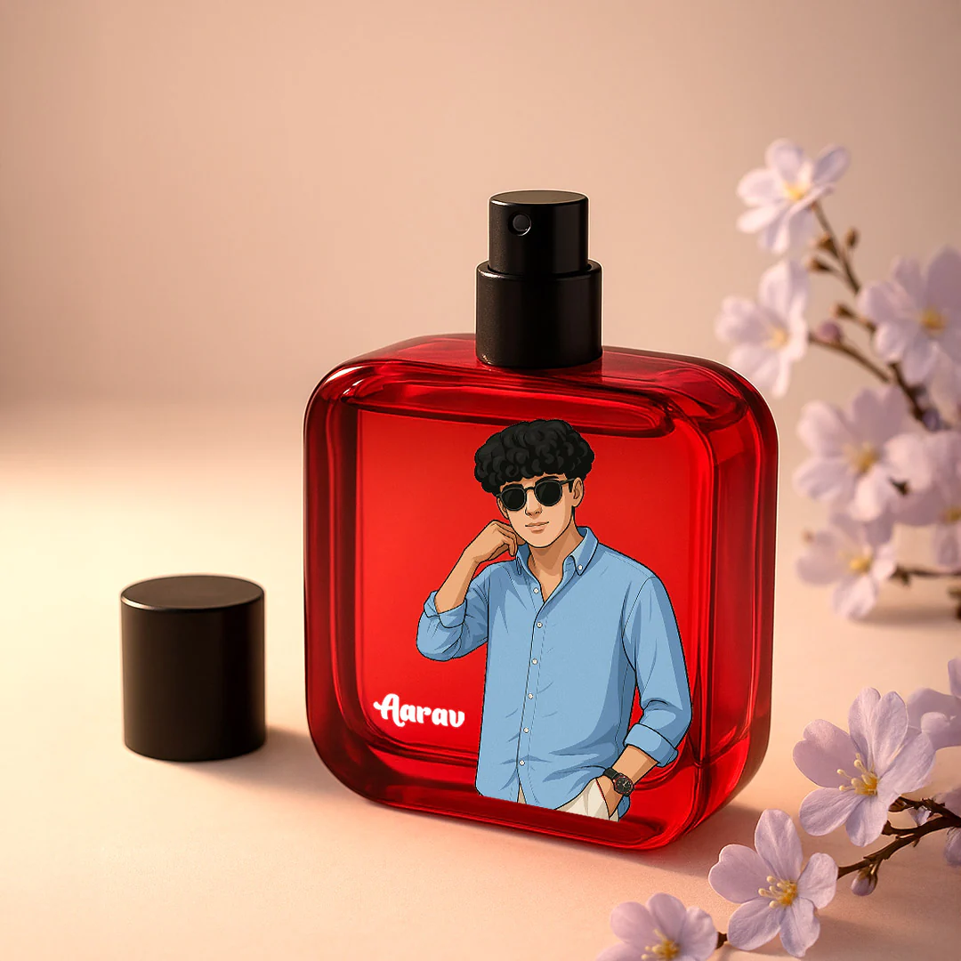 Personalized Wild Stone-Inspired Perfume Bottle - Image 8