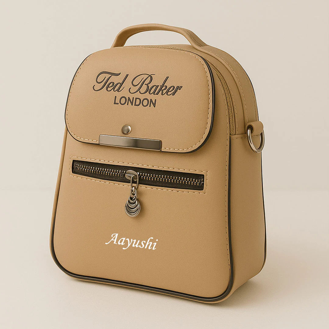 Personalized Women's Leather Sling Bag