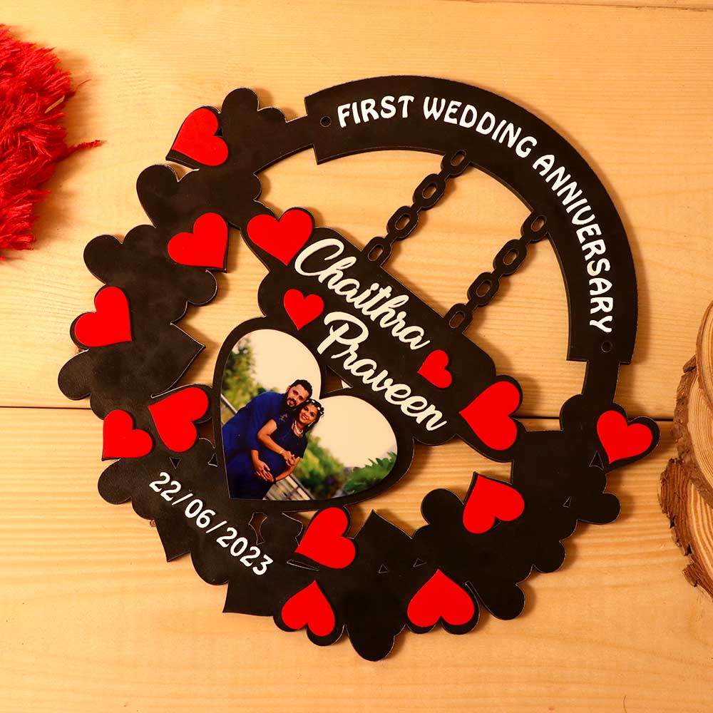 Personalized Wooden Wall Hanger - Image 4
