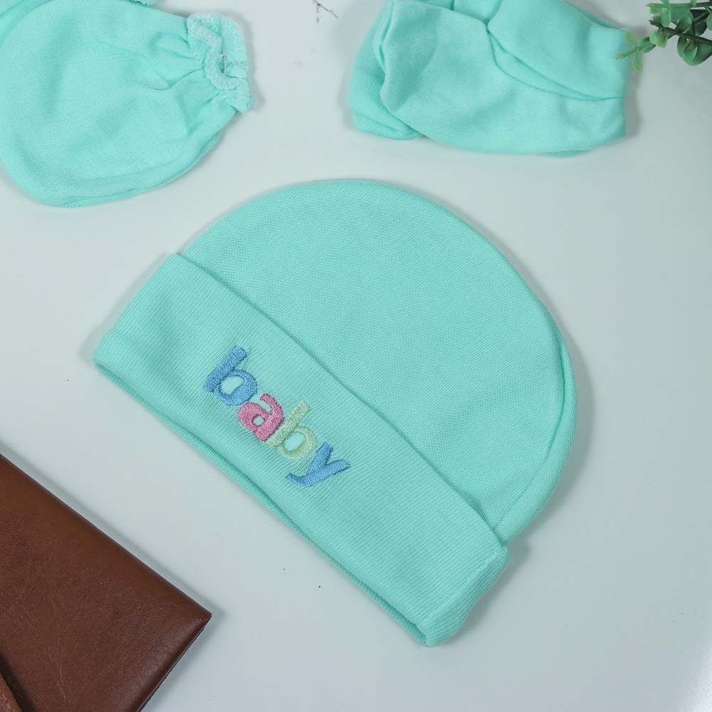 Personaloized Baby Caps, Mittens & Booties for Infants| 3 Caps, 2 Booties & 2 Mittens - Image 6