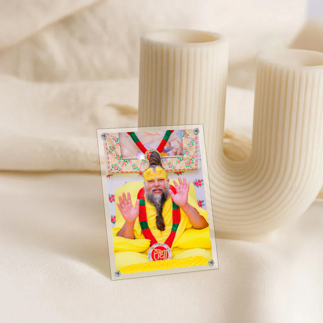 Premanand Ji Maharaj Acrylic Magnet – 2×3" - Image 5