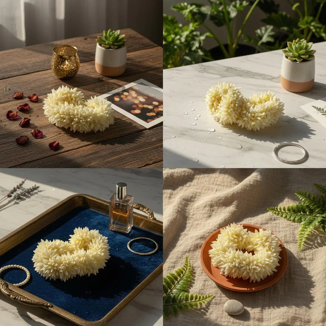 Premium Artificial Gajra Set (2 Pieces) - Image 3