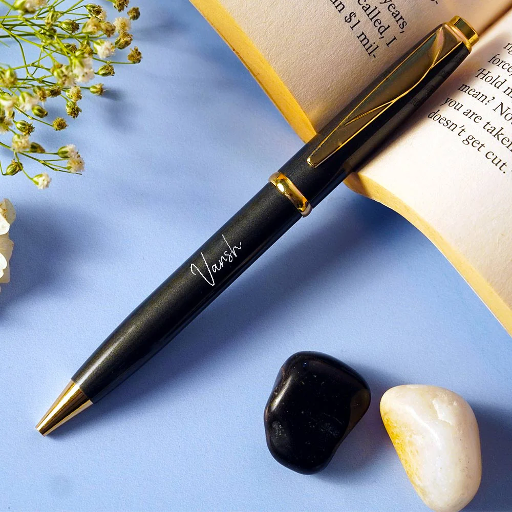 Premium Metallic Ball Pen - Black