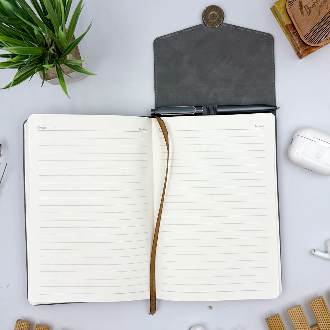 Premium Personalized Diary & Pen Gift Set – Custom Name & Logo - Image 4