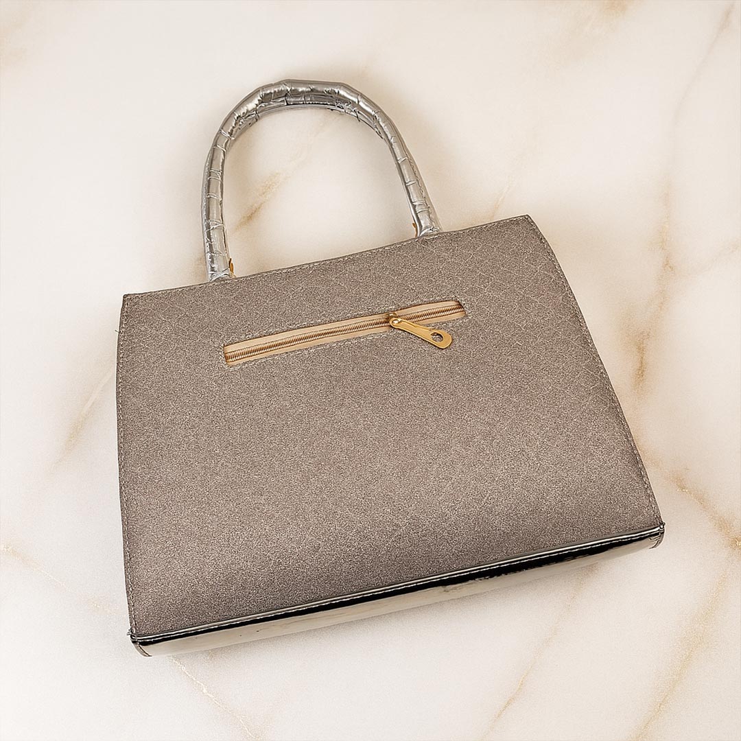 Premium Women’s Handbag – Gold & Champagne - Image 2